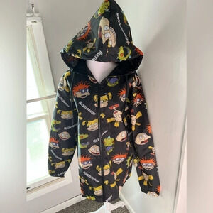 NICKELODEON rugrats‎ zip up rain jacket